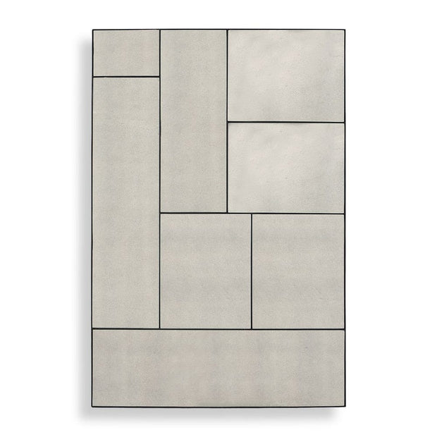 Uttermost Puzzle Piece Slim Black Mirror