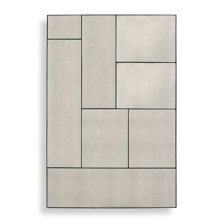 Uttermost Puzzle Piece Slim Black Mirror