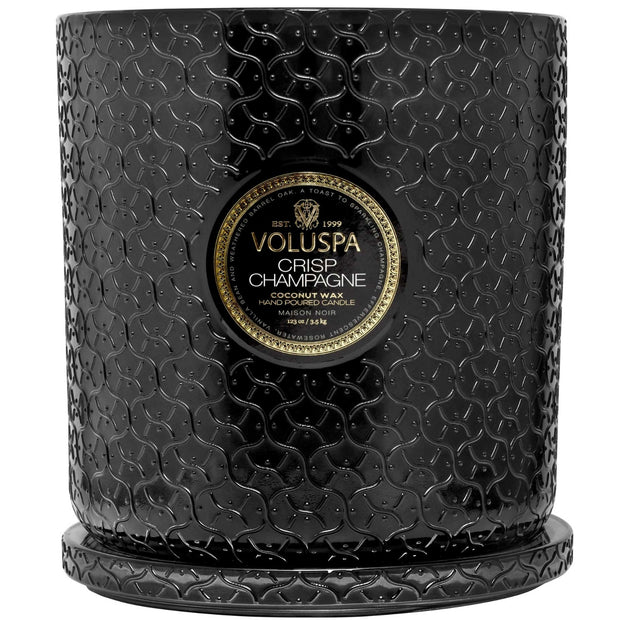 Voluspa Crisp Champagne 5 Wick Hearth Candle ~ 123 oz.