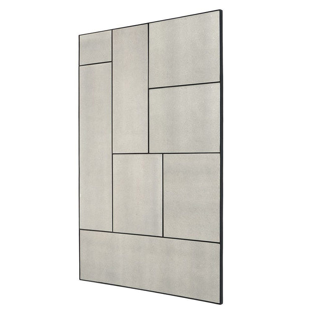 Uttermost Puzzle Piece Slim Black Mirror