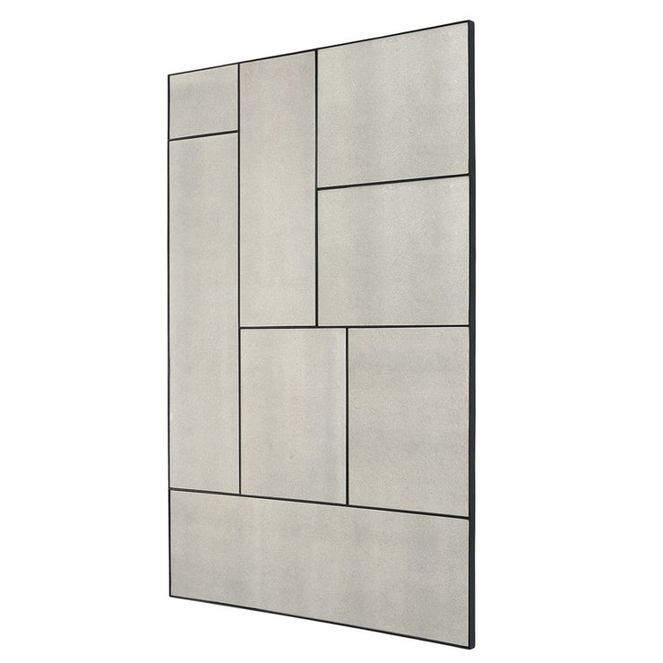 Uttermost Puzzle Piece Slim Black Mirror