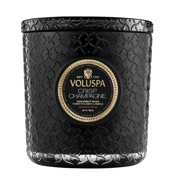 Voluspa Crisp Champagne Luxe Candle ~ 30 oz.