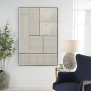 Uttermost Puzzle Piece Slim Black Mirror