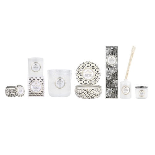 Voluspa Gardenia Colonia 3 Wick Tin Candle ~12oz
