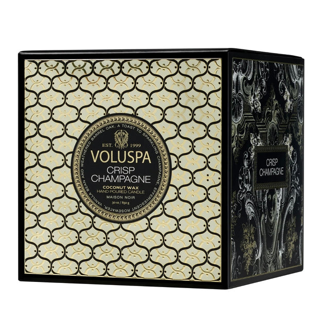 Voluspa Crisp Champagne Luxe Candle ~ 30 oz.