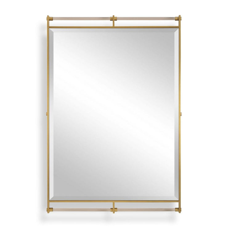 Uttermost Ripoll Plated Antique Brass Mirror