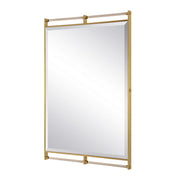 Uttermost Ripoll Plated Antique Brass Mirror