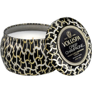 Voluspa Crisp Champagne Mini Tin Candle