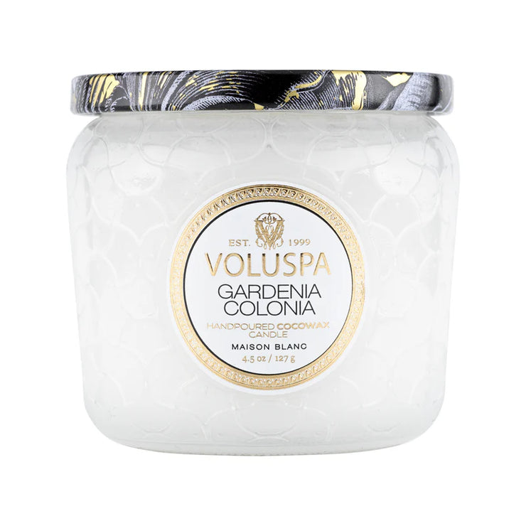 Voluspa Gardenia Colonia Petite Jar Candle ~4.5oz