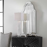 Uttermost Hovan Polished Edges Arch Mirror