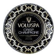 Voluspa Crisp Champagne Mini Tin Candle