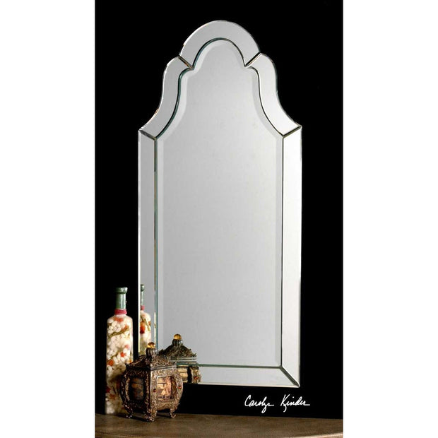 Uttermost Hovan Polished Edges Arch Mirror
