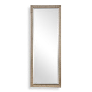 Uttermost Cacelia Antique Metallic Silver Diamond Studded Mirror