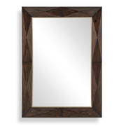 Uttermost Diamond In The Rough Acacia Wood Mirror