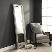 Uttermost Cacelia Antique Metallic Silver Diamond Studded Mirror