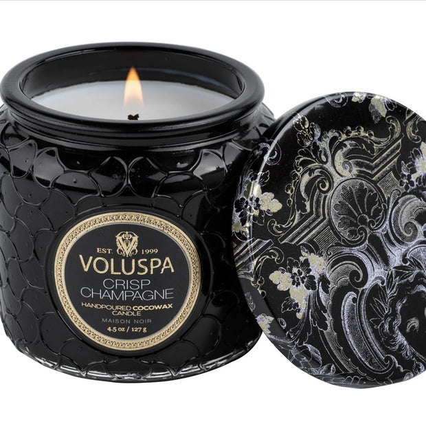 Voluspa Crisp Champagne Petite Jar Candle ~ 4.5 oz.