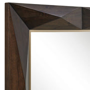 Uttermost Diamond In The Rough Acacia Wood Mirror