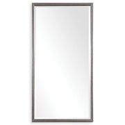 Uttermost Gabelle Hammer Textured Antique Metallic Silver Mirror