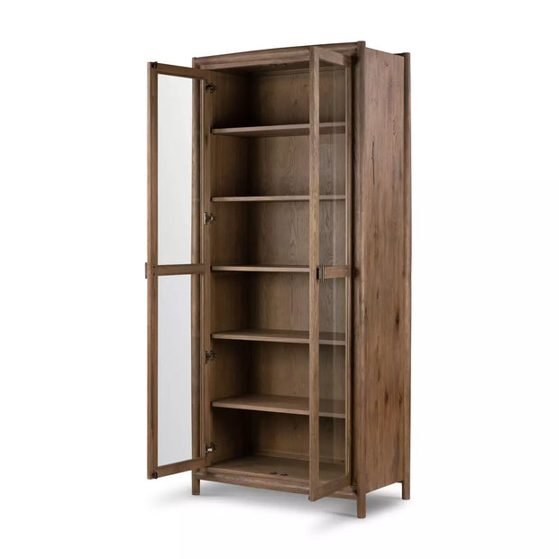 Four Hands Glenview Cabinet ~ Weathered Oak Finish
