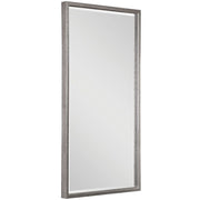 Uttermost Gabelle Hammer Textured Antique Metallic Silver Mirror