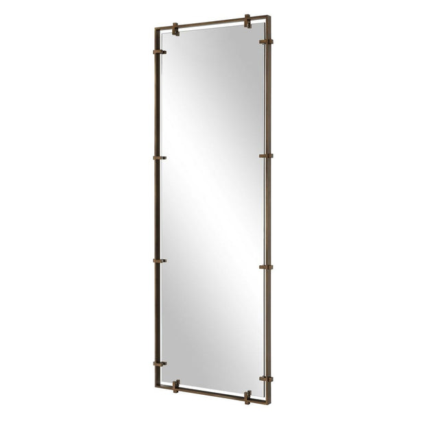 Uttermost Hann Dark Bronze Iron Mirror
