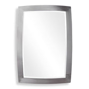 Uttermost Haskill Brushed Nickel Iron Mirror
