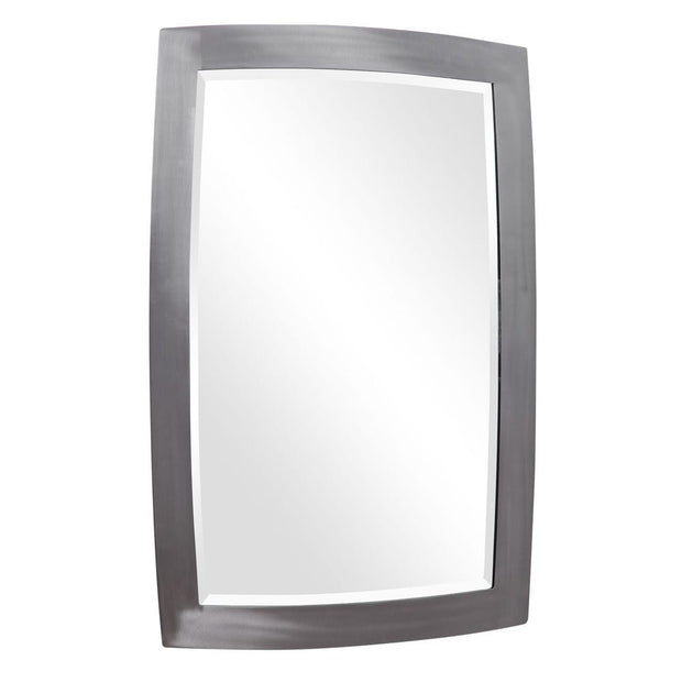 Uttermost Haskill Brushed Nickel Iron Mirror