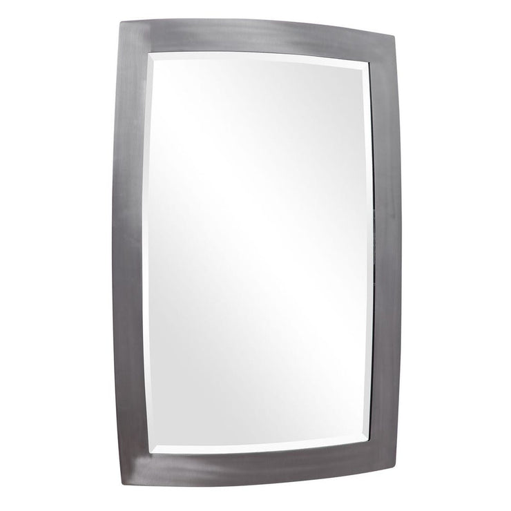 Uttermost Haskill Brushed Nickel Iron Mirror