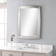 Uttermost Haskill Brushed Nickel Iron Mirror