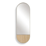 Uttermost Russo Travertine Tall Oval Mirror