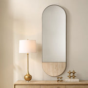 Uttermost Russo Travertine Tall Oval Mirror