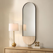Uttermost Russo Travertine Tall Oval Mirror