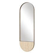 Uttermost Russo Travertine Tall Oval Mirror