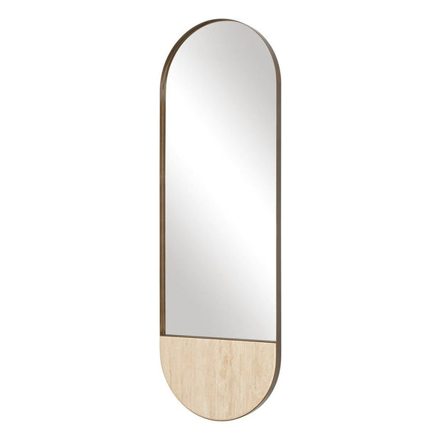 Uttermost Russo Travertine Tall Oval Mirror