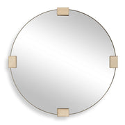 Uttermost Russo Travertine Round Mirror