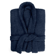 Kashwere Ultra Plush Navy Hampton Robe Chenilla Classic