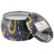 Voluspa Apple Blue Clover Mini Tin Candle ~ 4oz