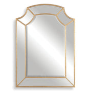 Uttermost Francoli Antique Gold Leaf Corner Arch Mirror
