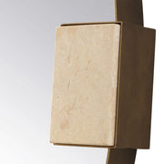 Uttermost Russo Travertine Round Mirror