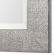 Uttermost Tulare Textured Metallic Silver Mirror