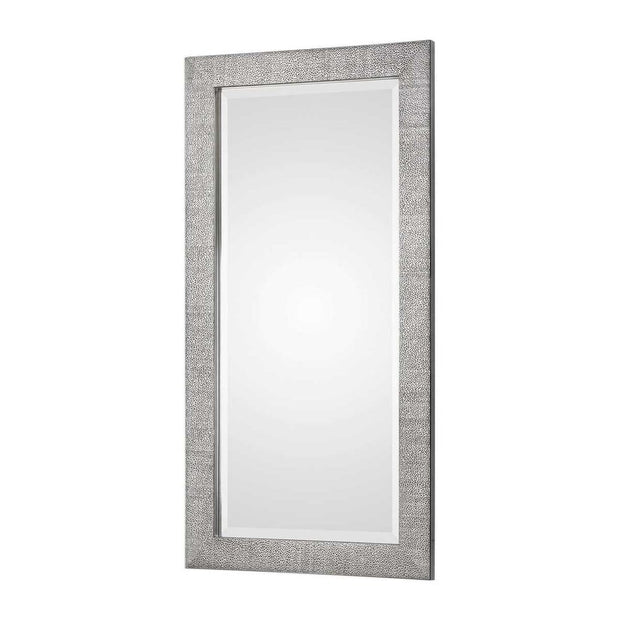 Uttermost Tulare Textured Metallic Silver Mirror