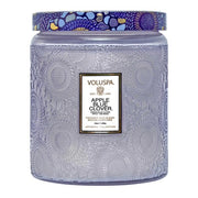 Voluspa Apple Blue Clover Luxe Jar Candle ~ 44oz
