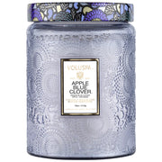 Voluspa Apple Blue Clover Large Jar Candle ~ 18oz