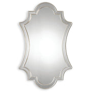 Uttermost Elara Curved Edge Finished Antique Silver Mirror