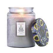 Voluspa Apple Blue Clover Large Jar Candle ~ 18oz