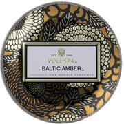 Voluspa Baltic Amber Mini Tin Candle