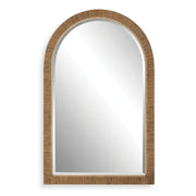 Uttermost Cape Rattan Wrapped Arch Mirror