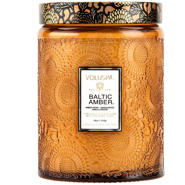 Voluspa Baltic Amber Large Jar Candle ~ 18 oz.