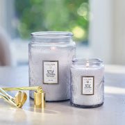 Voluspa Apple Blue Clover Small Jar Candle ~ 5.5oz