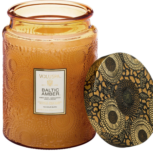 Voluspa Baltic Amber Large Jar Candle ~ 18 oz.
